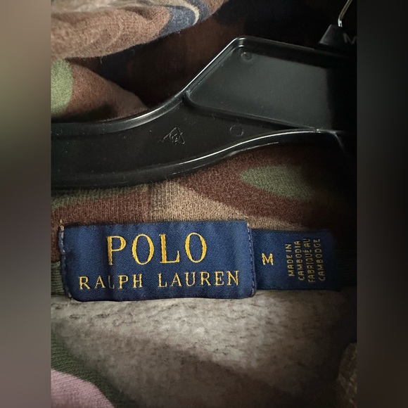 Ralph Lauren Polo 1992 Pink Camo Hoodie Medium Great Condition - Picture 4 of 7